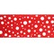 LaRibbons 2 1/2" Wired Ribbon | "Glitter Polka Dot" | 10 Yard Roll